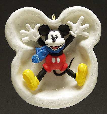 Hallmark Mickey & Co Mickey's Snow Angel - Boxed