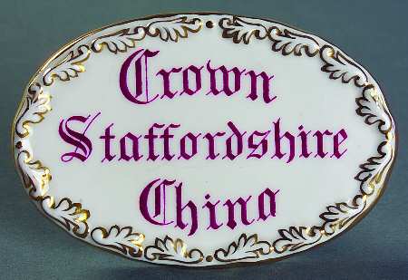 Advertising Signs by Crown Staffordshire