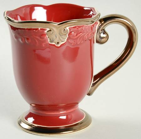 Certified International Regency Red Mug Certified International Regency Red Mug