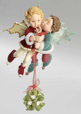 Hallmark 2003 Hallmark Christmas Ornaments Mistletoe Faeries - Boxed