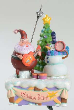 Hallmark 2003 Hallmark Christmas Ornaments Play It Again Santa - Boxed