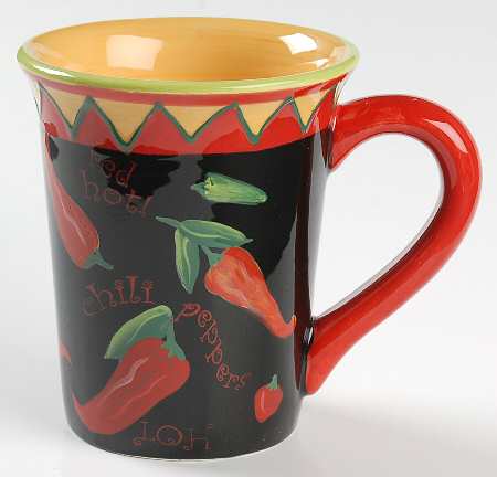 Certified International Red Hot Mug Certified International Red Hot Mug