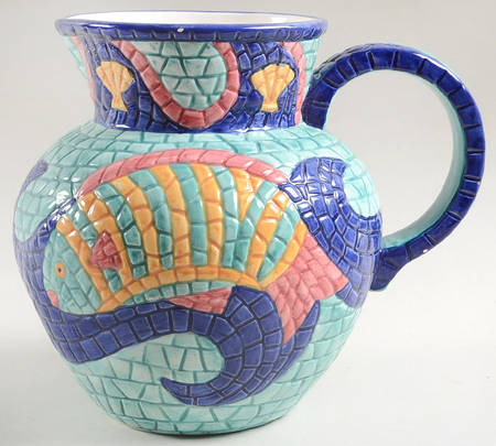 Mosaic Fish by Clay Art