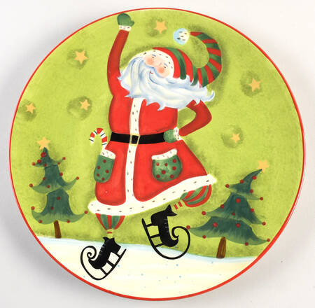 Skating Santa by Certified International