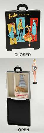 Hallmark Barbies Travel Case And Barbie - No Box