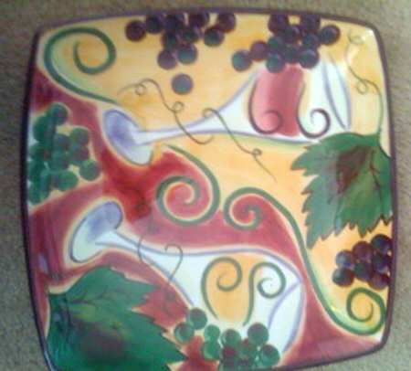 Wine Garden by Clay Art