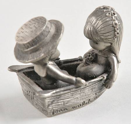 Hallmark Little Gallery Pewter Figurines Sweet Romance - No Box
