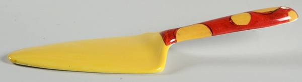 Certified International Java Time Solid Ceramic Pie/Cake Server