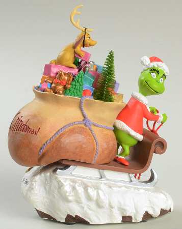 Hallmark Dr. Seuss Collection Merry Grinchmas - With Box
