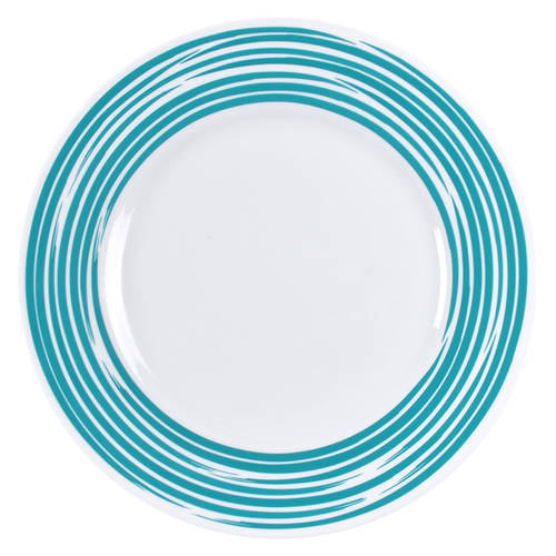 Strokes of Color (Brushed) Turquoise by Corning Corelle