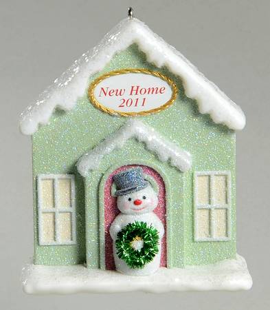 Hallmark 2011 Hallmark Christmas Ornaments New Home - Boxed
