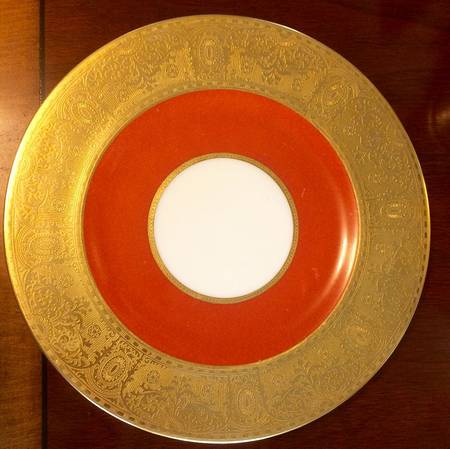 CRS136 (Orange Band) by Crown Staffordshire