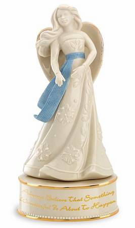 Lenox Gifts of Grace Believe Angel-Musical - Boxed