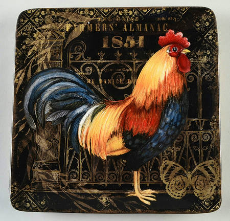 Gilded Rooster by Certified International