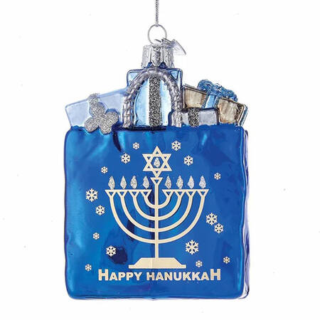 Kurt Adler Hanukkah - Noble Gems Gift Bag - Boxed