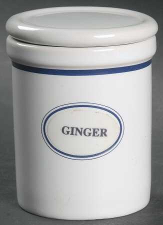 Dansk Christianshavn Blue Ginger Spice Jar & Lid