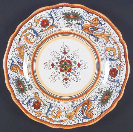 Raffaellesco (Scalloped) by Deruta (Italy)