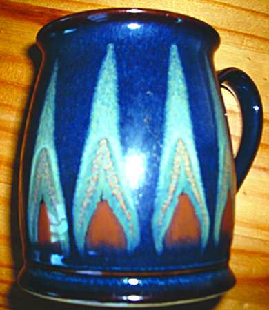 DenbyLangley Tudor Flame Tudor Mug DenbyLangley Tudor Flame Tudor Mug