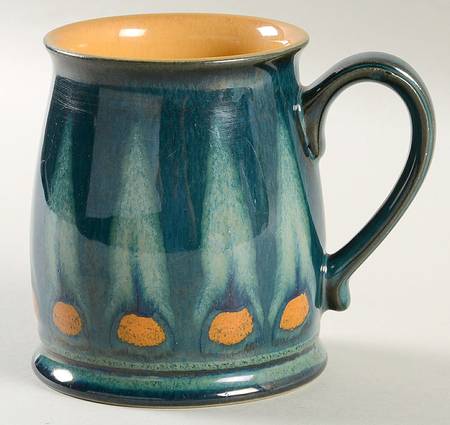 DenbyLangley Tudor Flame Tudor Mug DenbyLangley Tudor Flame Tudor Mug