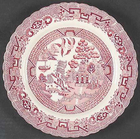 Old Willow Pink (Scalloped) by England