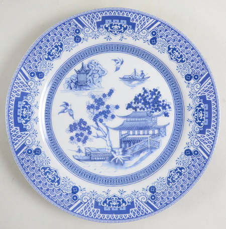 Chinese Garden Blue by Emerald Collection