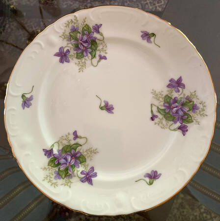 Violets by Fine China of Japan
