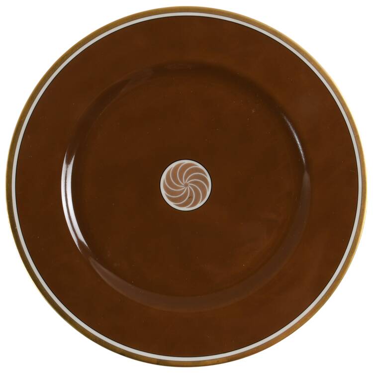 Medaillon D'Or Dark Brown by Fitz & Floyd