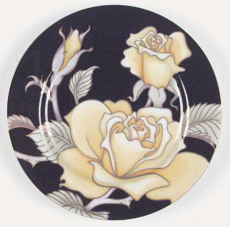 Midnight Rose (Yellow Rose) by Fitz & Floyd