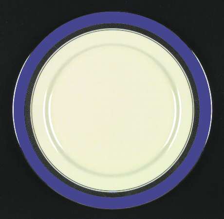 Grecian Key Mystic (Platinum Trim, Rim) by Flintridge