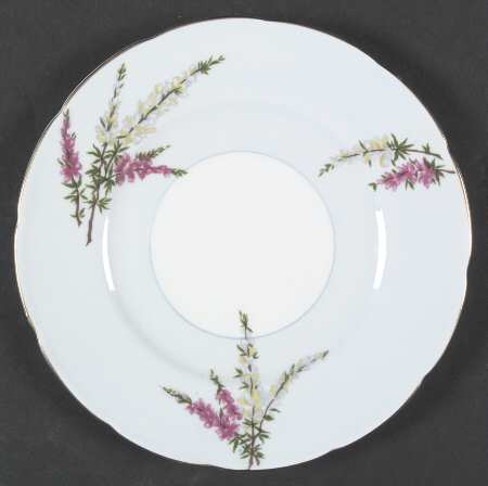 Highland Heather (12 Scalloped Salad Plate) by Foley