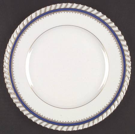 Sapphire Blue (Gold Gadroon Edge) by Franconia-Krautheim & Adelburg