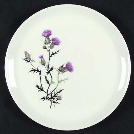Thistle (No Gold Border) by French Saxon