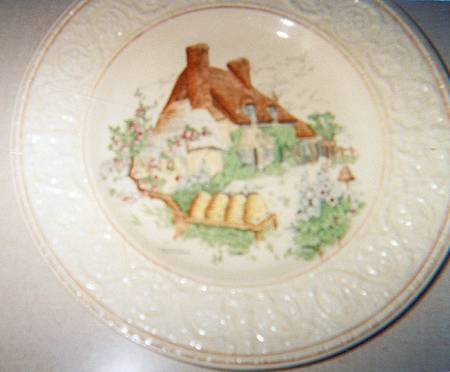 British Scenes Yellow Trim by S Fieldings & Co.
