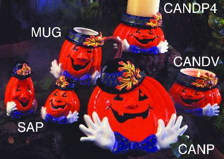 Derby Pumpkins by Fitz & Floyd