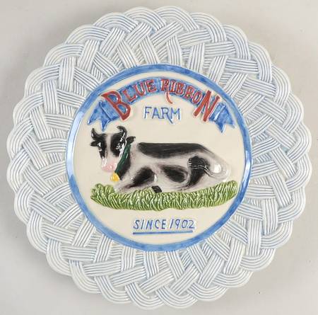 Blue Ribbon Dairy by Fitz & Floyd