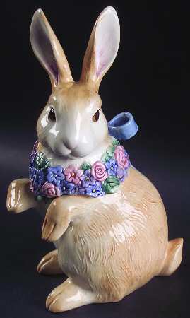 Flora Bunny-Brown by Fitz & Floyd