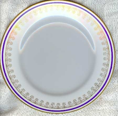 Blue & Gold Border by Fine China of Japan