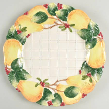 Woodland Partridge & Holiday Pear by Fitz & Floyd