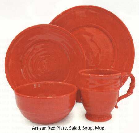 Artisan Red by Fitz & Floyd