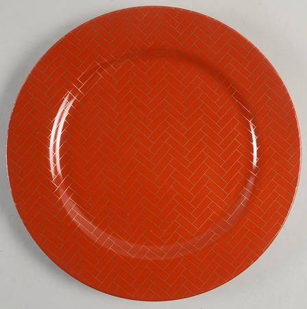 Carreaux Red by Fitz & Floyd