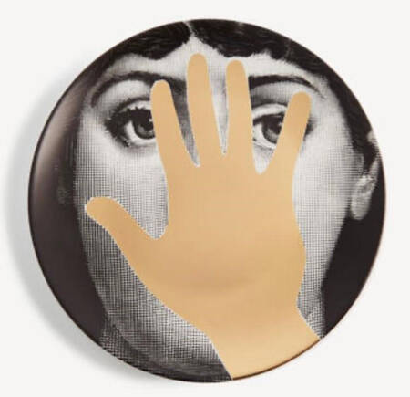 Theme and Variation Gold by Piero Fornasetti