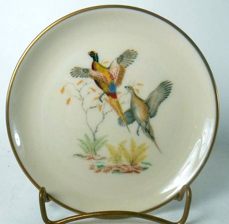 Game Birds (Gold Trim, Coupe) by Flintridge