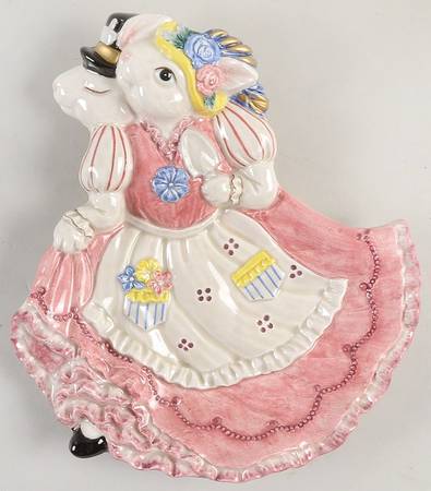 Garden Party Rabbits by Fitz & Floyd