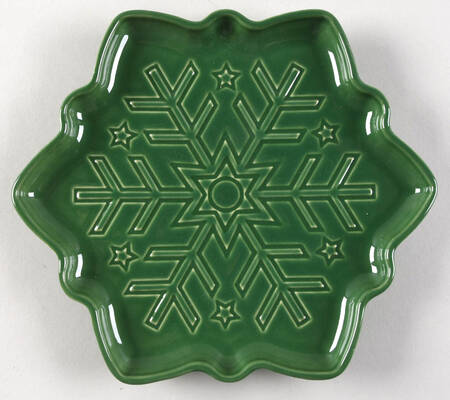 Fiesta Tableware Company Fiesta Jade (Intro 2023) Snowflake Shaped Plate