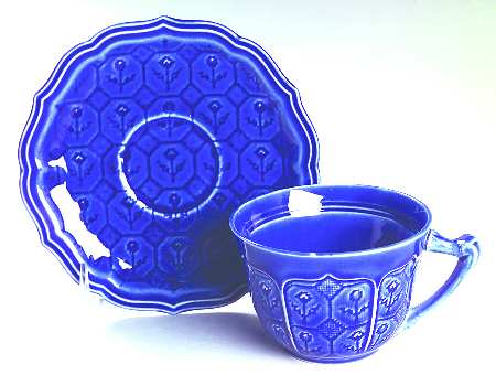Petit Point Blue by WS George
