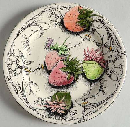 Fraises En Folie by Faiencerie De Gien