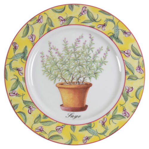 Godinger Herb Dinner Plate