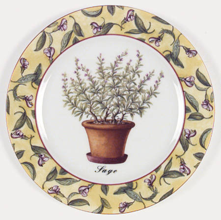 Godinger Herb Salad Plate