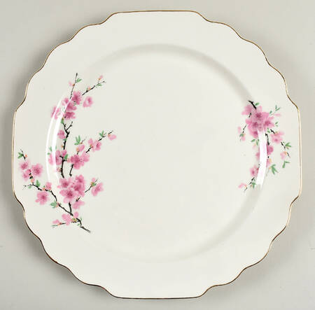 Peach Blossom (Lido, White Body, Gold) by WS George