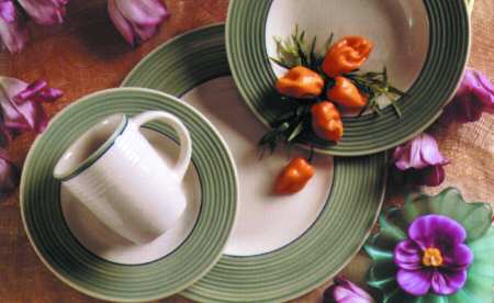 Living Circles Green by Gibson Designs